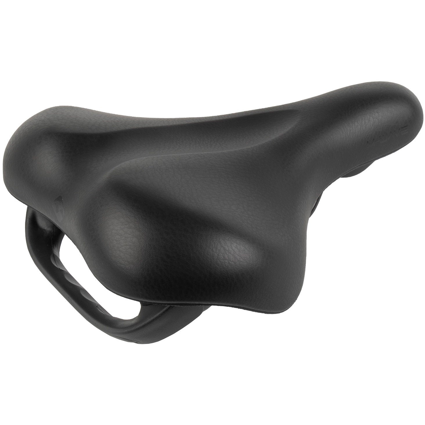 M-wave comfort zadel e-bike city xl met handgreep zwart