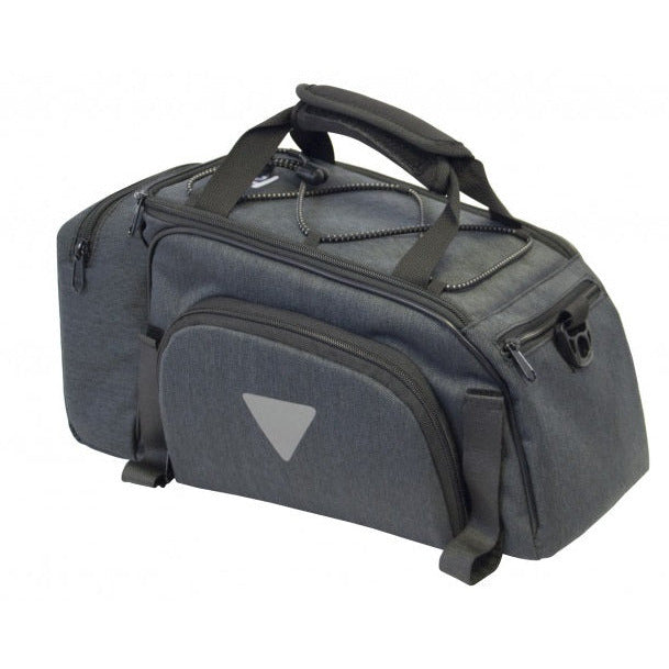 Qt sacoche arrière mik racktime finesse gris
