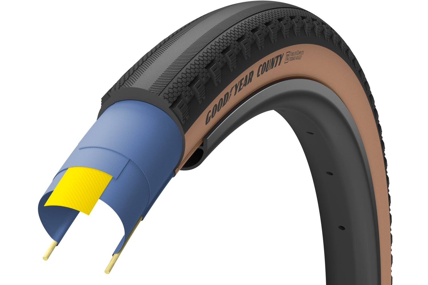 Goodyear - county ultimate tlc 700x40c tan
