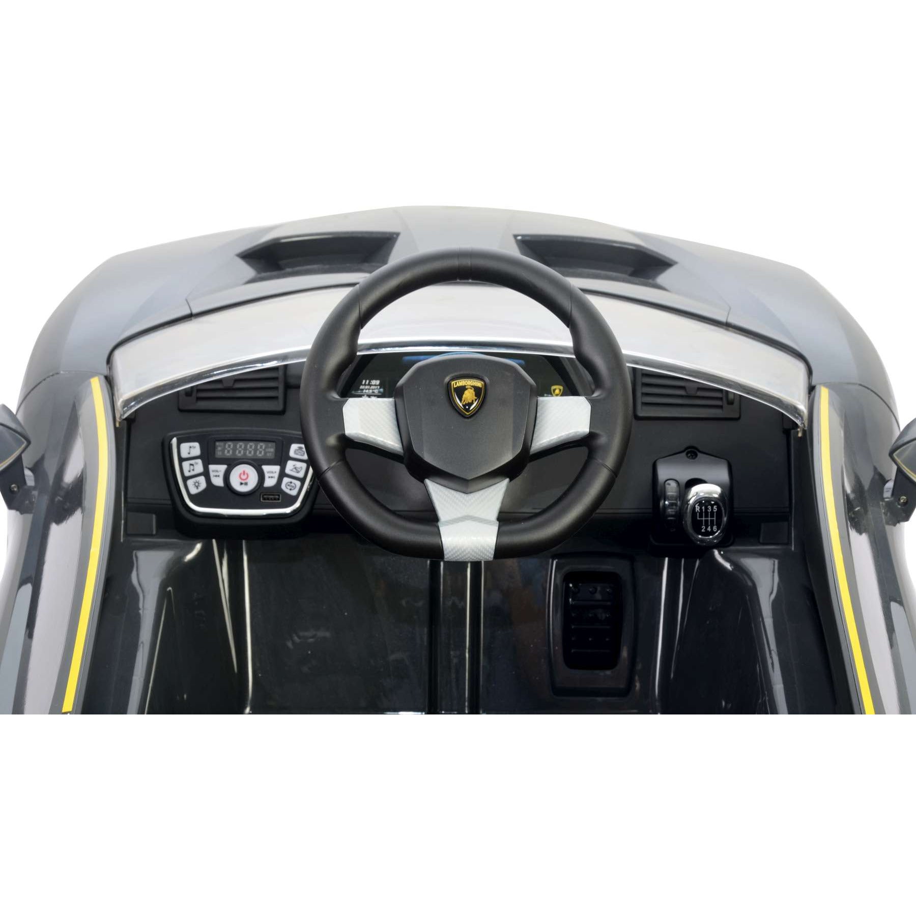 Lamborghini Centenario - Grijs - Elektrische Auto - met Afstandsbediening - 12 Volt