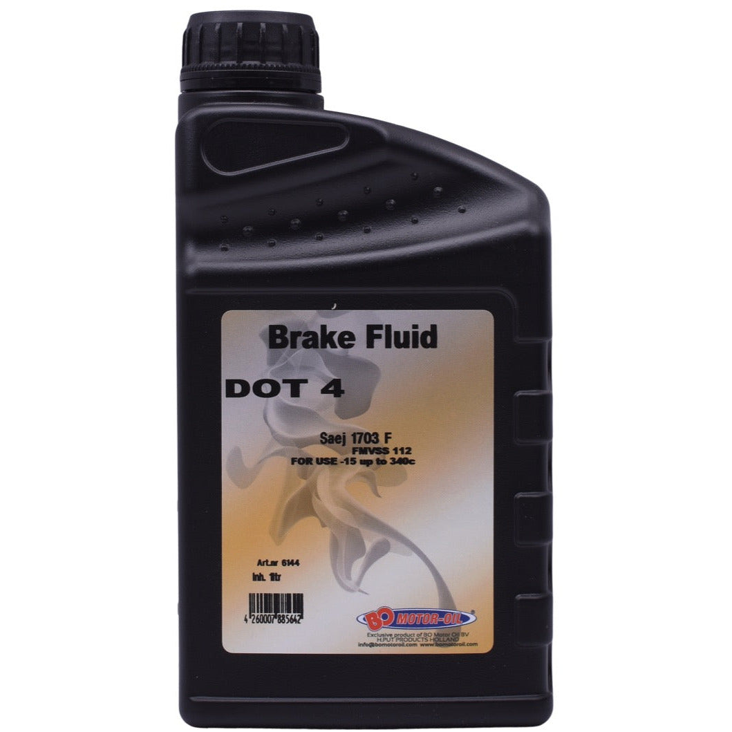 Bo motor oil remvloeistof bo brake fluid dot4 (1l)