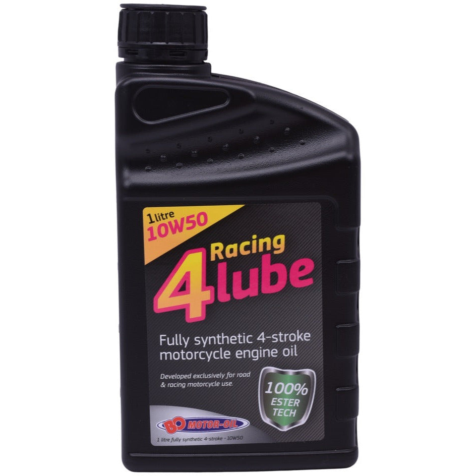Bo motor oil motorolie bo racing 4 lube 10w-50 synth ester (1l)