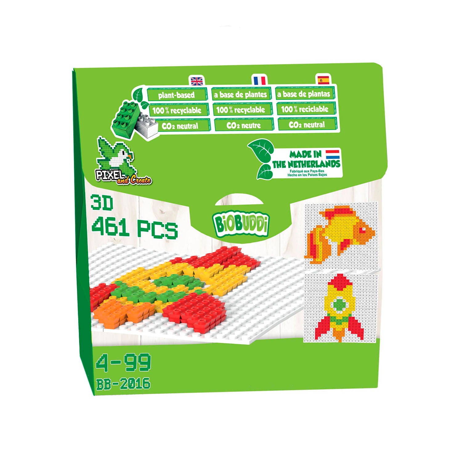 BiOBUDDi Maak Vis van Raket, 461dlg.