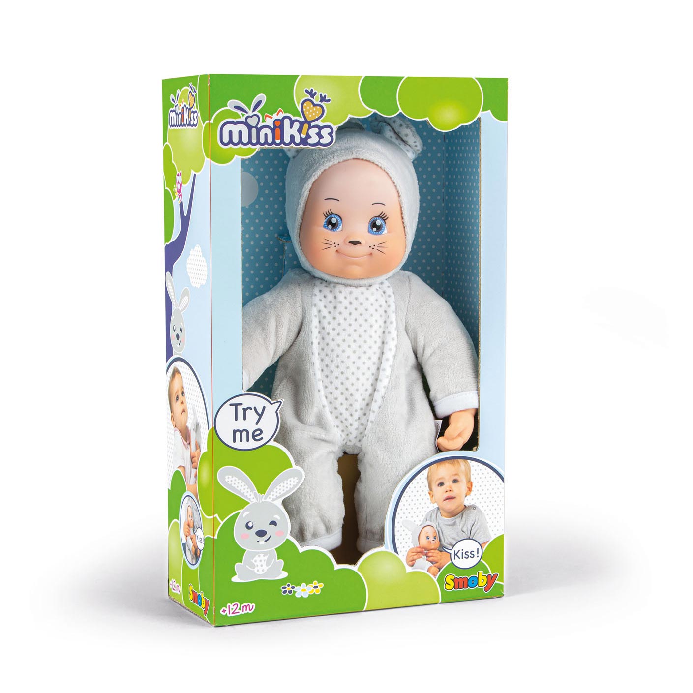 Smoby Minikiss Babypop - Konijn