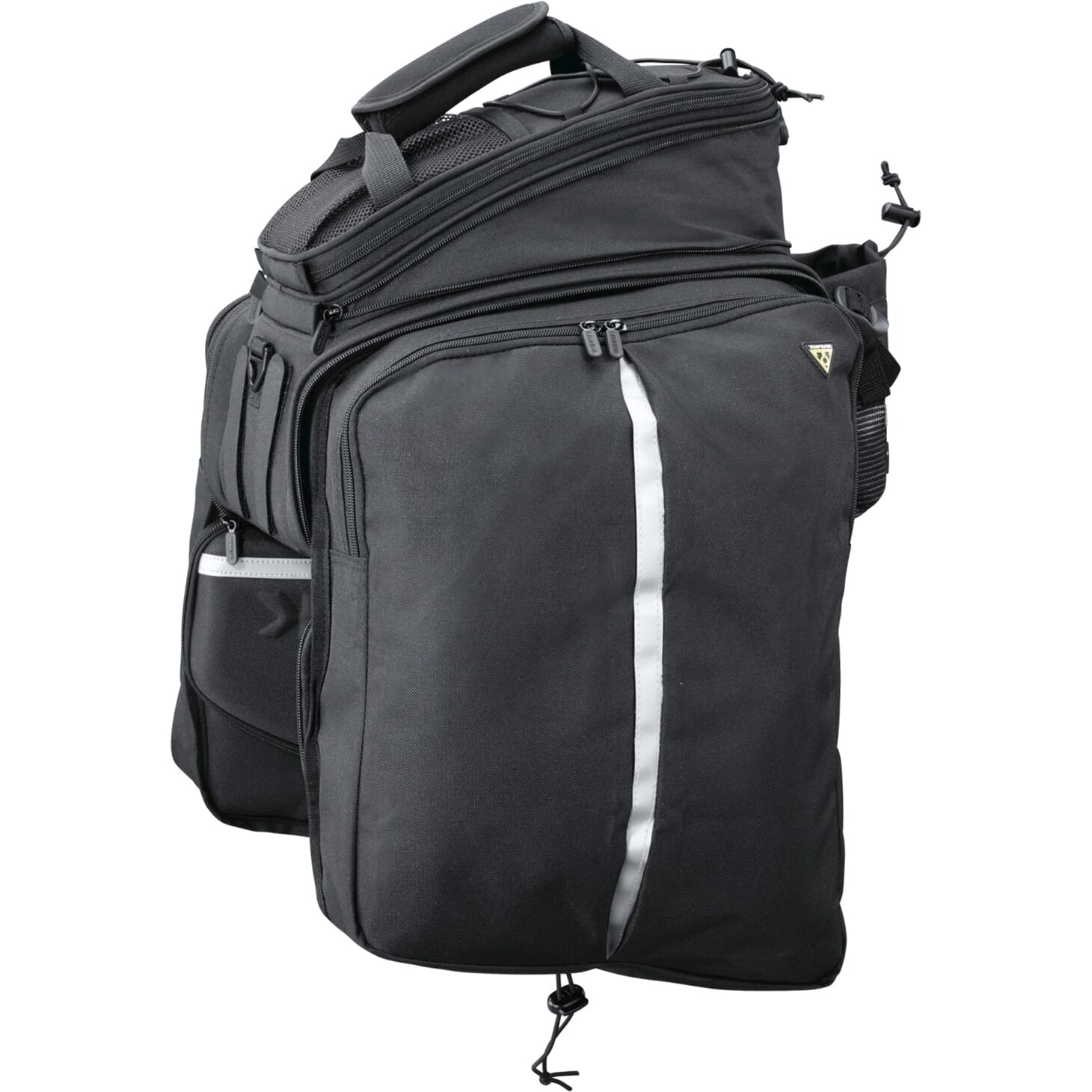 Topeak Dragertas MTS Trunkbag DXP Zwart, 22,6L, klittenband, waterbestendig, bidonhouder