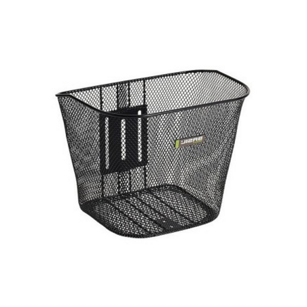 Panier basilic Bremen Luxe, noir. Montage fixe. Adaptateur de guidon non inclus (art 4887)