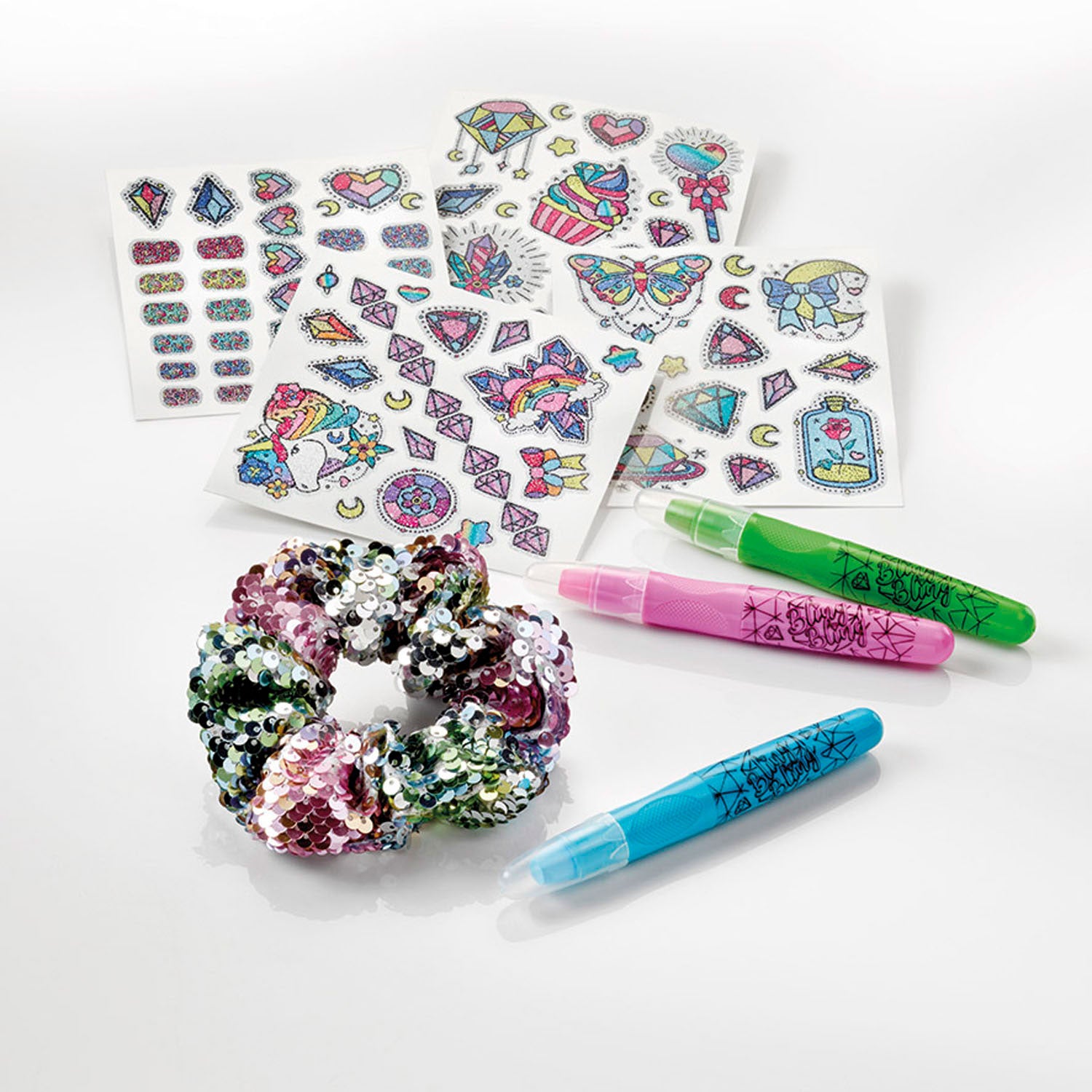 Totum Bling Bling - Haarkrijt en Glittertattoo's