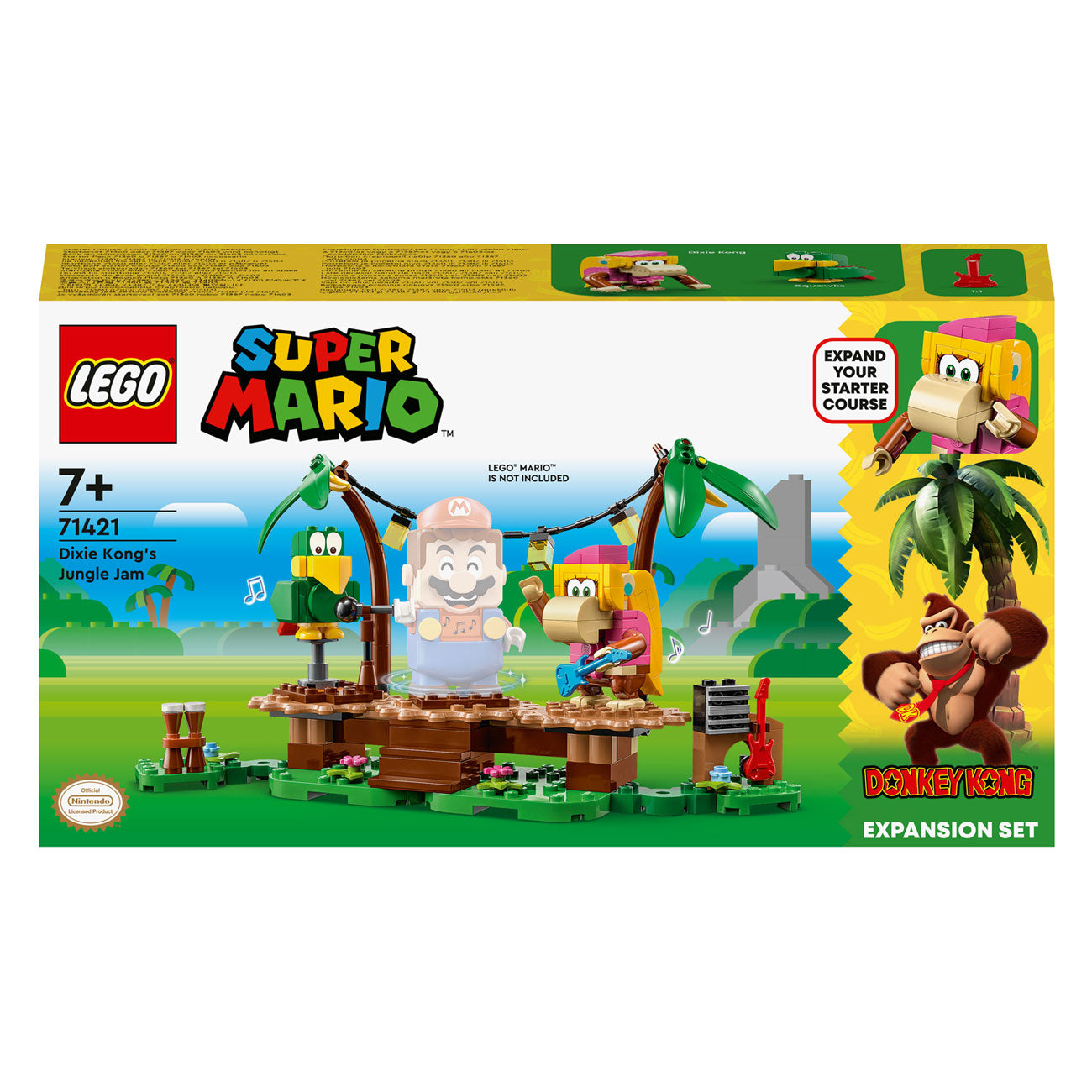 LEGO Super Mario 71421 Uitbreidingsset: Dixie Kongs Jungleshow