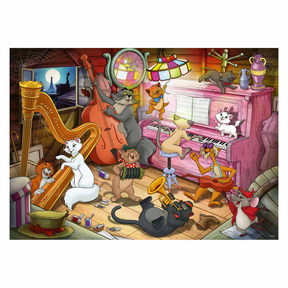 Aristokatten Legpuzzel, 1000st.
