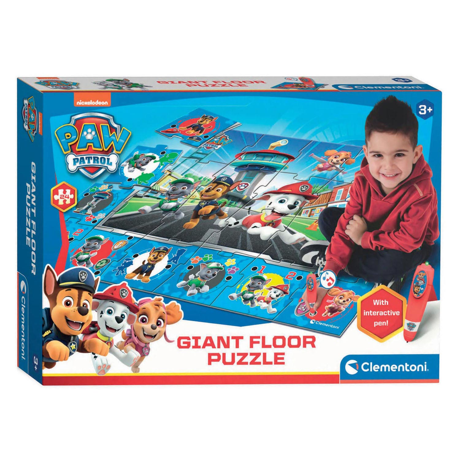 Clementoni Groot Interactief Kleed - PAW Patrol