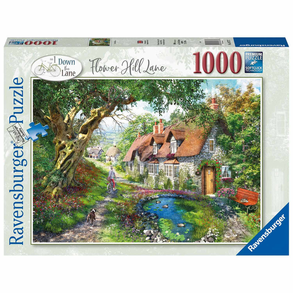 Ravensburger Flower Hill Lane, 1000 pcs.