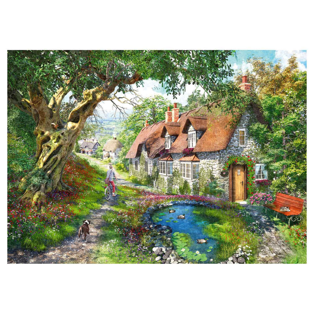 Ravensburger Flower Hill Lane, 1000 pcs.