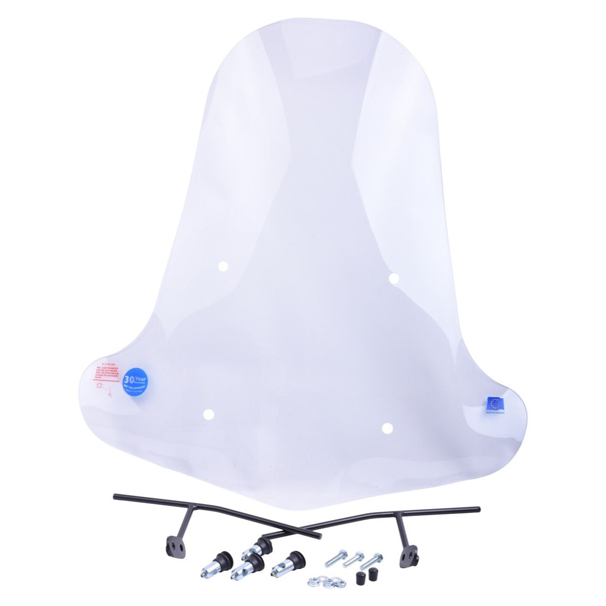 Windscherm Helder 72cm | Algemene Vergadering Goccia Tomos A35 BTC Boxer