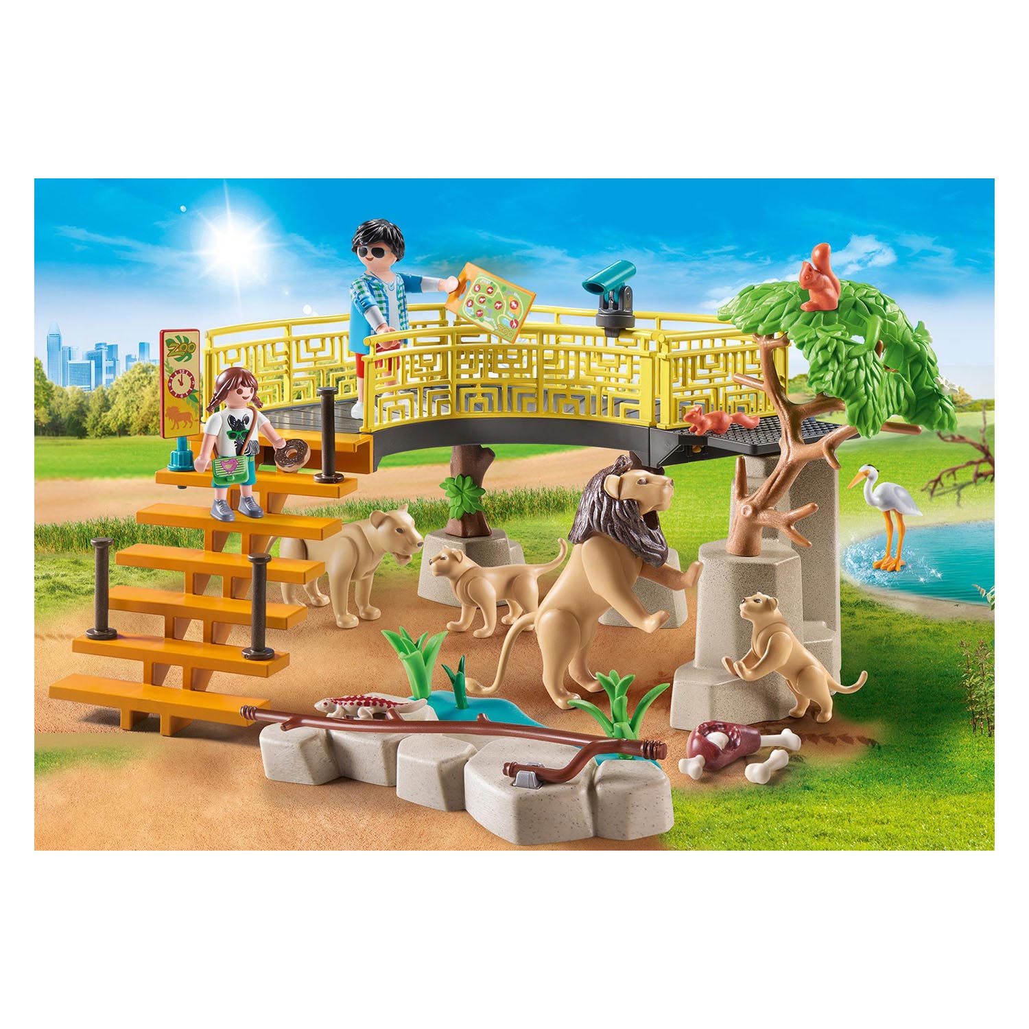 Playmobil Family Fun Leeuwen in het Buitenverblijf - 71192