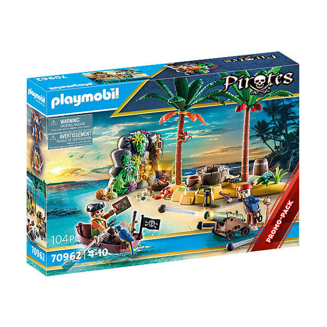 PLAYMOBIL PLAYMOBIL Piraten Piratenschateiland met skelet
