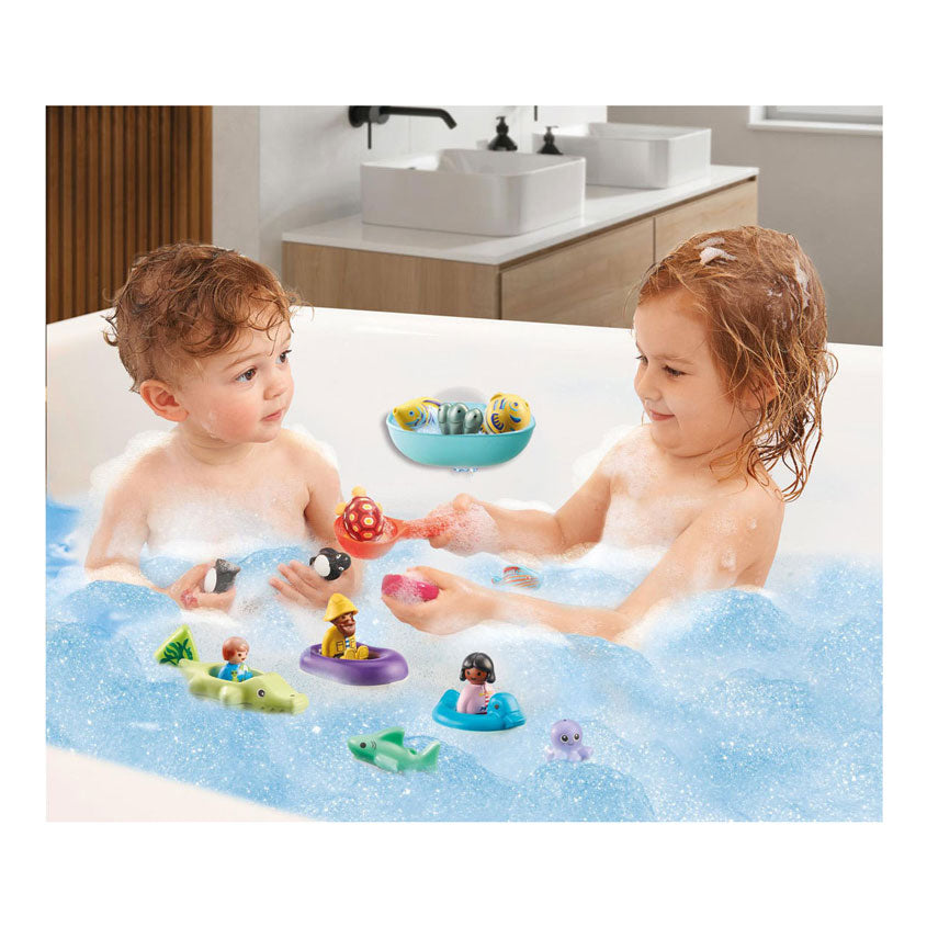 Playmobil 1.2.3. Visplezier met Zeedieren - 70637