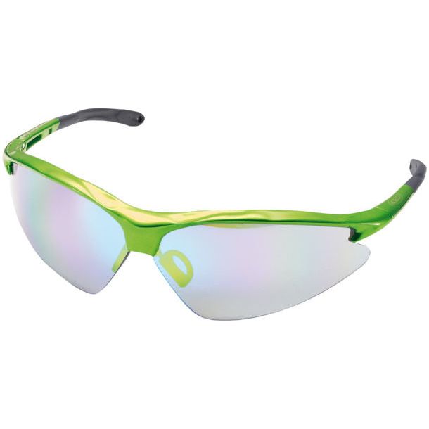 Fietsbril KED JackaI - neon green (multi-green-mirror)