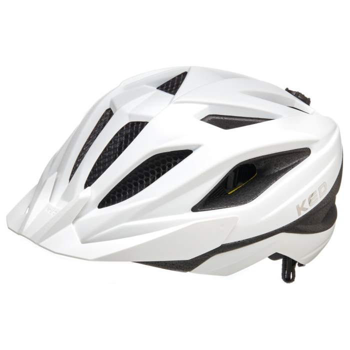 Fietshelm KED Street Jr. Mips M (53-58 cm) - wit mat