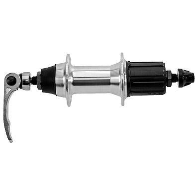 Moyeu arrière Hzb alu silver dropout cassette 8 9 vitesses 32 trous