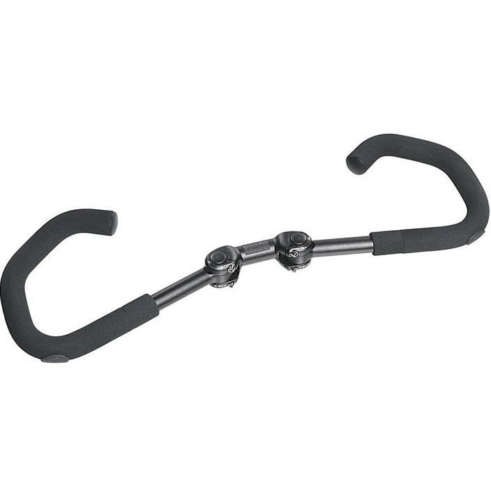 Ergotec multigrip stuur premium comfort 22,2 25,4 glans zwart verstelb