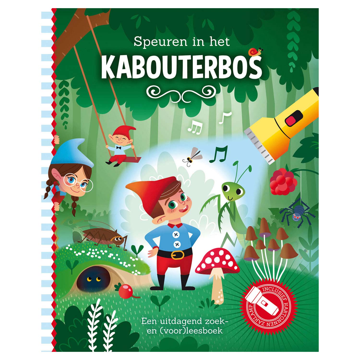 Speuren in het Kabouterbos + elektronische zaklamp