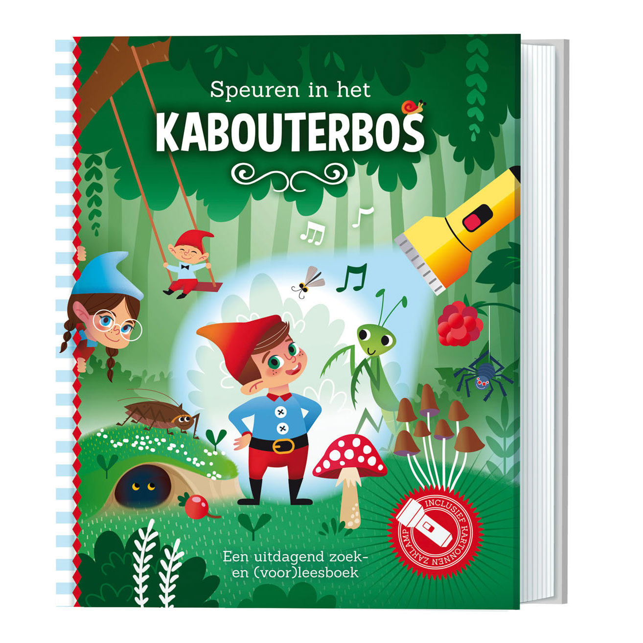 Speuren in het Kabouterbos + elektronische zaklamp