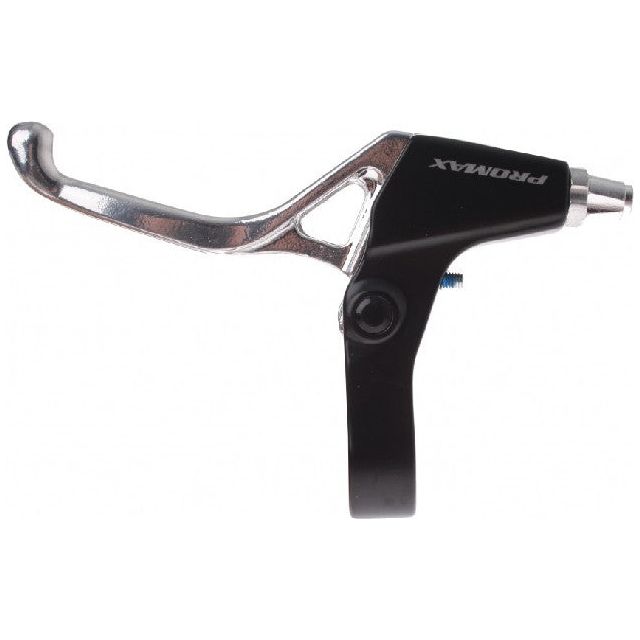 Promax remgrepenset zwart zilver