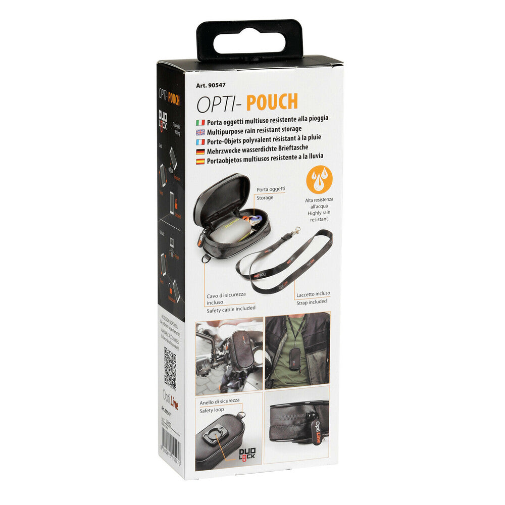 Opti Pouch multifunctioneel regenbestendig stuurtasje