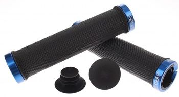 Ergotec handvatten bilbao lang lang zwart blauw