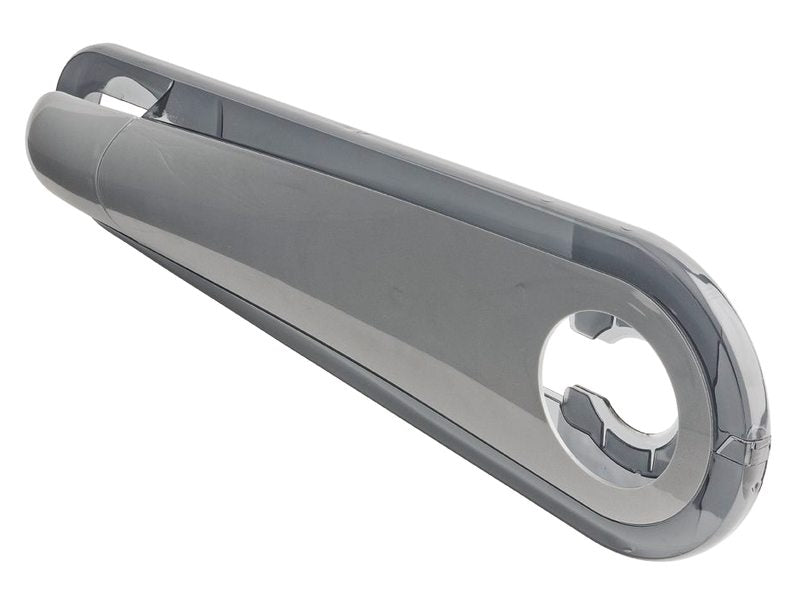 Axa kettingkast snapper 28 kunststof grijs transparant