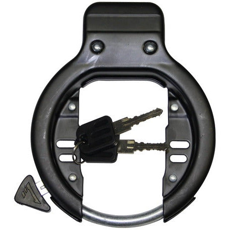 Qtcycletech qt ringslot+ bevestigingsmateriaal zwart