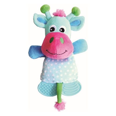 Kleine boefjes spelen met bijtringkoe