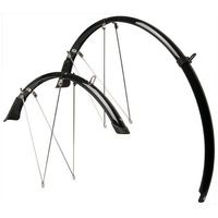 Spatbordset aim race zwart 35mm