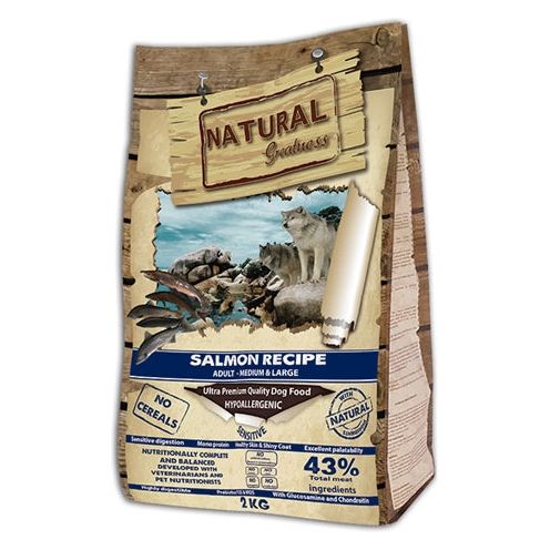 Natuurlijke grootheid zalm gevoelig medium