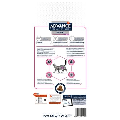 Geavanceerd veterinair dieet voor katten met urinestress