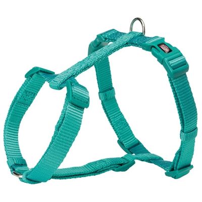 Trixie hondentuig premium h-tuig oceaan blauw