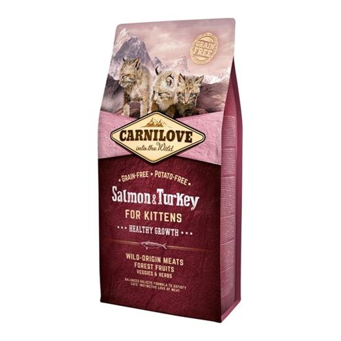 Carnilove zalm kalkoen kittens
