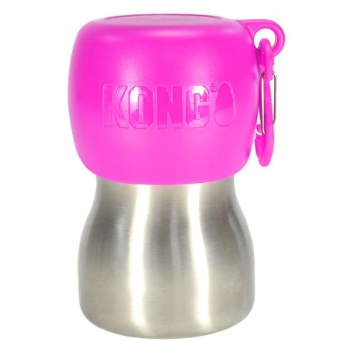 Kong h2o drinkfles roestvrij staal roze
