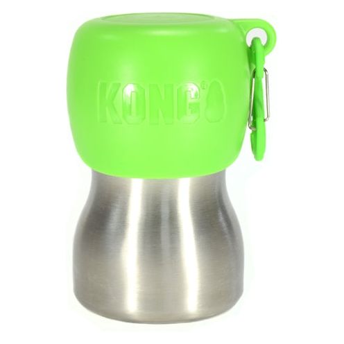 Kong h2o drinkfles roestvrij staal groen