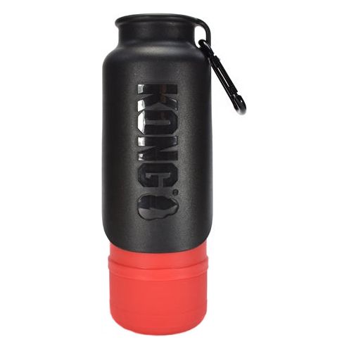 Kong H2o drinkfles thermos rood