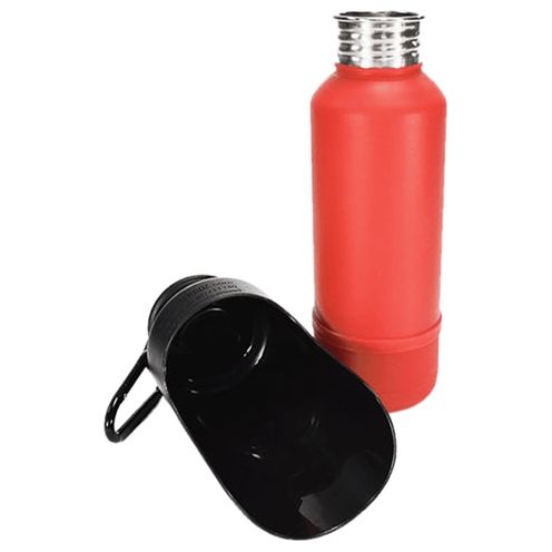 Kong h2o drinkfles thermos rood