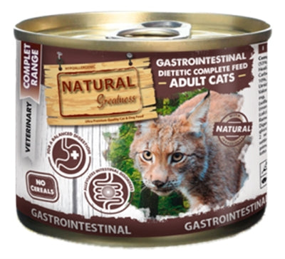 Natuurlijke grootheid kat gastro-intestinale diëtetiek junior volwassen
