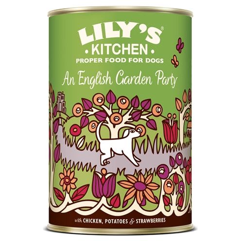 Lily's keukenhond een Engels tuinfeest