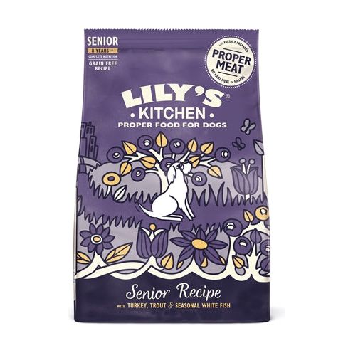Lily's keukenhond senior kalkoen forel