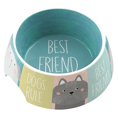 Tarhong voerbak best Friends forever melamine multi