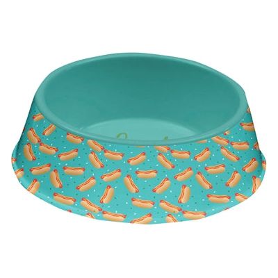 Tarhong voerbak hond hotdog melamine