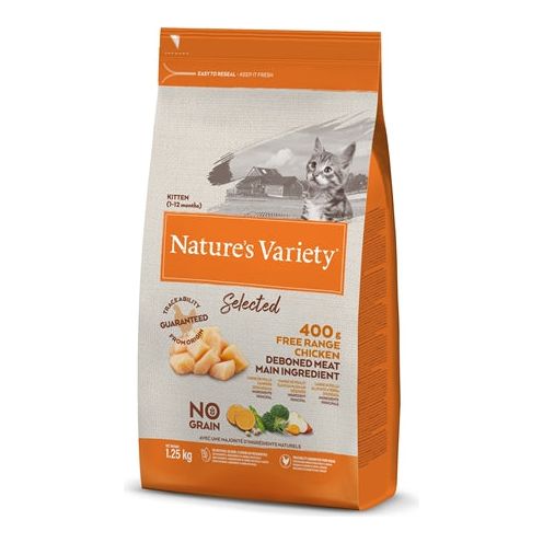 Natures Variety geselecteerde kitten scharrelkip