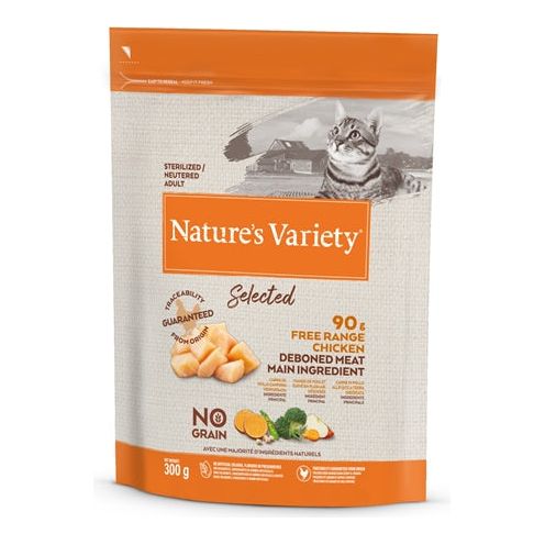 Geselecteerde, gesteriliseerde scharrelkip van Natures Variety