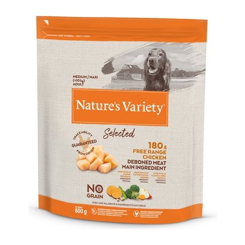 Natures Variety geselecteerde volwassen middelgrote scharrelkip