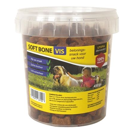 Utopia diertotaal zachte botten vis